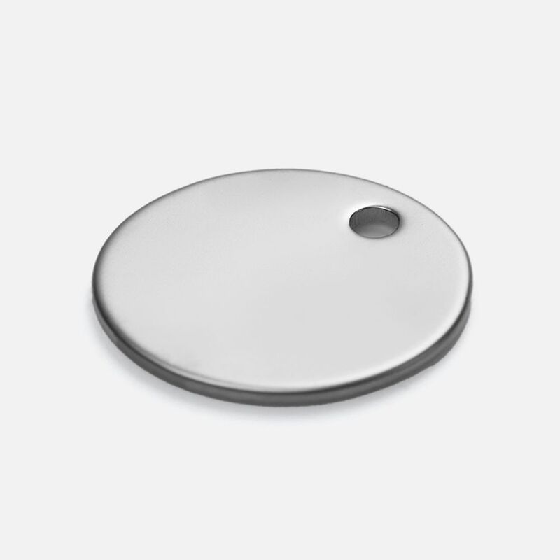 Шильдик металлический Alfa Sirkel, серебристый арт.19725.10