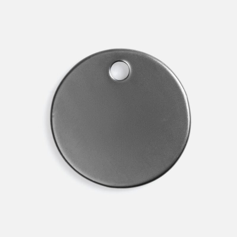 Шильдик металлический Alfa Sirkel, серый металлик арт.19725.13