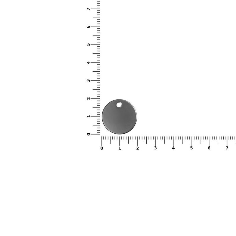 Шильдик металлический Alfa Sirkel, серый металлик арт.19725.13