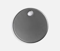 Шильдик металлический Alfa Sirkel, серый металлик арт.19725.13