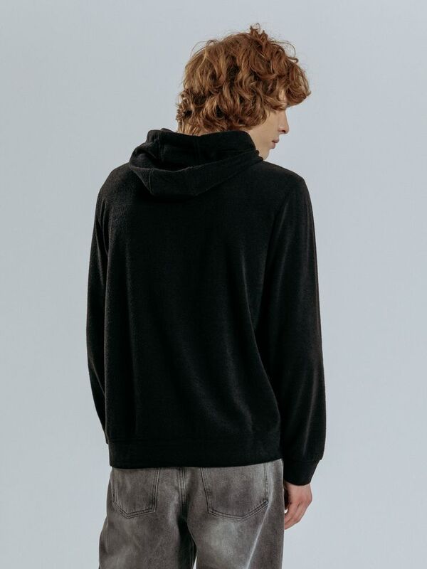 Худи унисекс Prima Vista, черное арт.19097.30