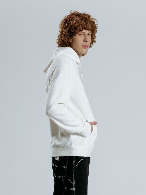 Худи унисекс Prima Vista, белое арт.19097.60