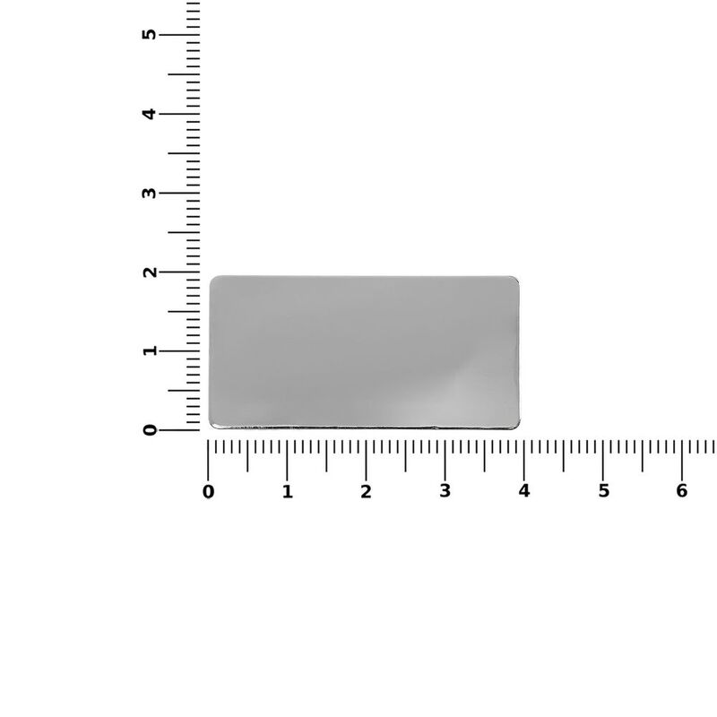 Значок Magnet Matto, серебристый глянцевый арт.19729.02
