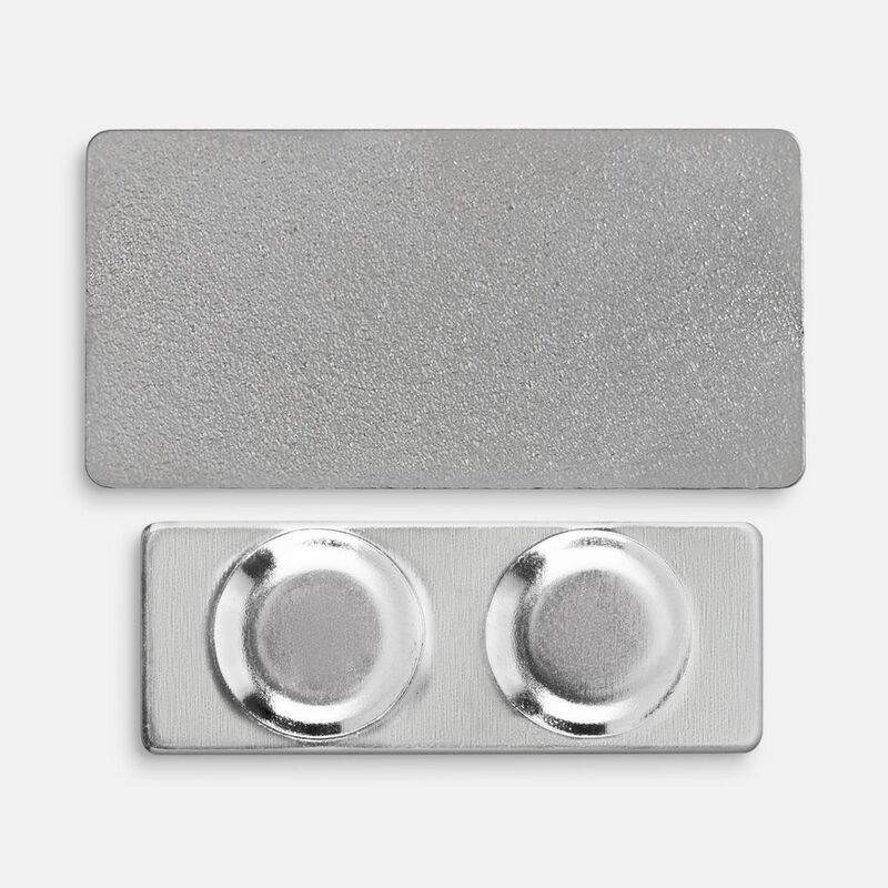 Значок Magnet Matto, серебристый глянцевый арт.19729.02
