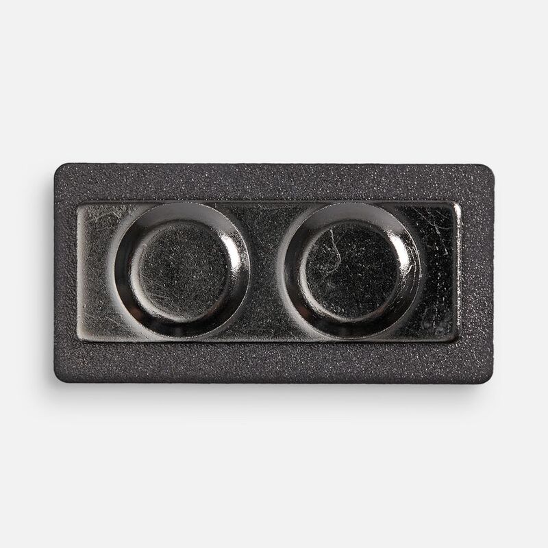 Значок Magnet Matto, серый металлик арт.19729.13