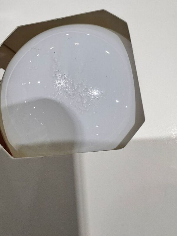 Оформительский шар Finery, 8 см, глянцевый белый арт.17678.60