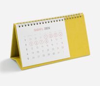 Календарь настольный Brand, желтый арт.2808.80