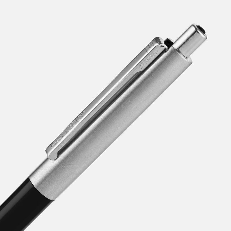 Ручка шариковая Senator Point Metal, ver.2, черная арт.23317.30
