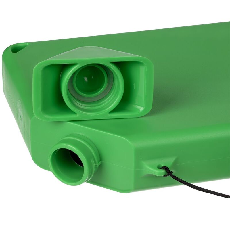 Плоская бутылка для воды Flacon, зеленая арт.16598.90