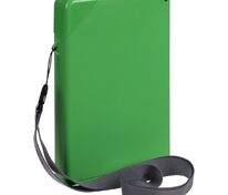 Плоская бутылка для воды Flacon, зеленая арт.16598.90