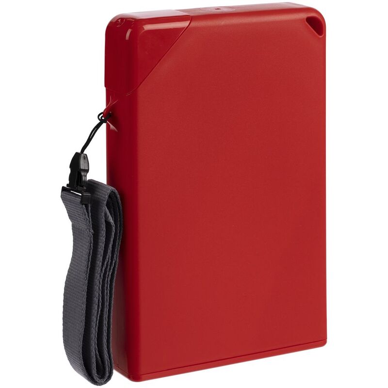 Плоская бутылка для воды Flacon, красная арт.16598.50