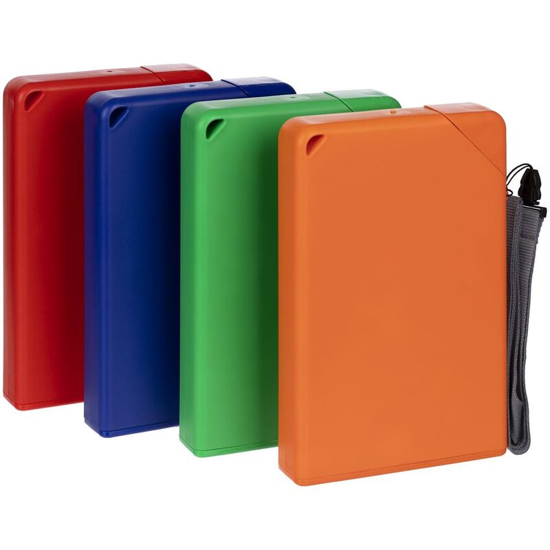 Плоская бутылка для воды Flacon, красная арт.16598.50