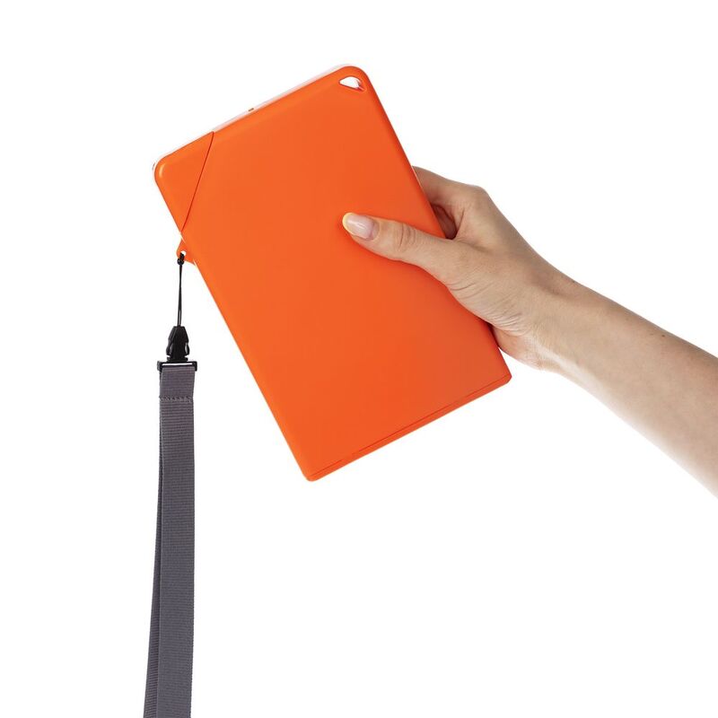 Плоская бутылка для воды Flacon, оранжевая арт.16598.20