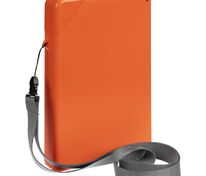 Плоская бутылка для воды Flacon, оранжевая арт.16598.20