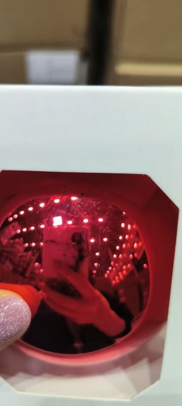 Оформительский шар Finery, 8 см, глянцевый красный арт.17678.50