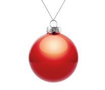 Оформительский шар Finery, 8 см, глянцевый красный арт.17678.50