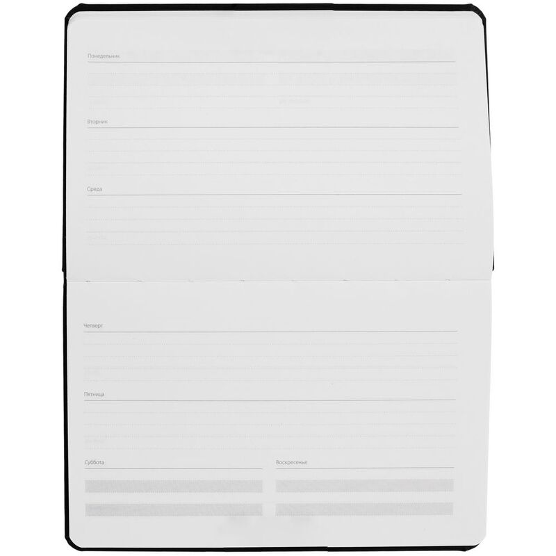 Еженедельник Urban, недатированный, черный арт.72076.30