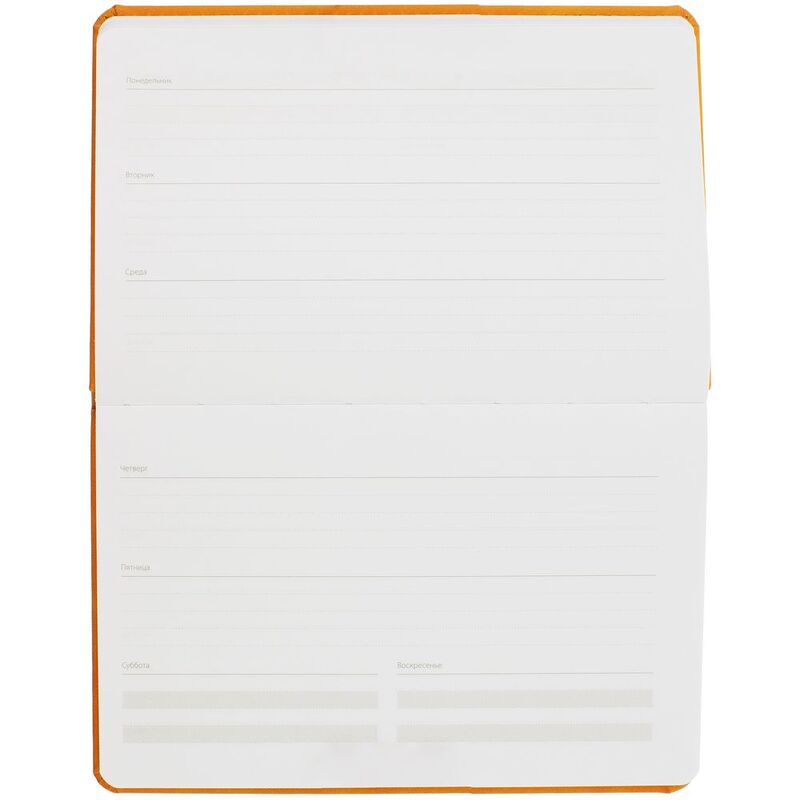Еженедельник Urban, недатированный, оранжевый арт.72076.20