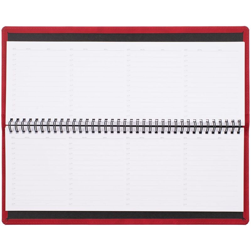 Планинг Urban, недатированный, красный арт.72077.50