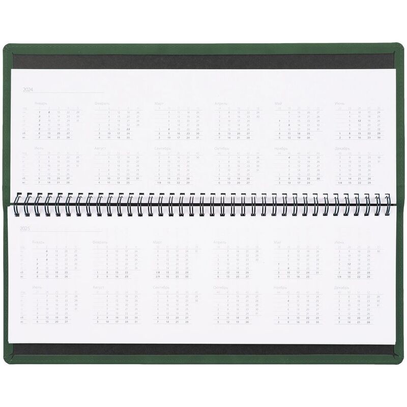 Планинг Urban, недатированный, зеленый арт.72077.90