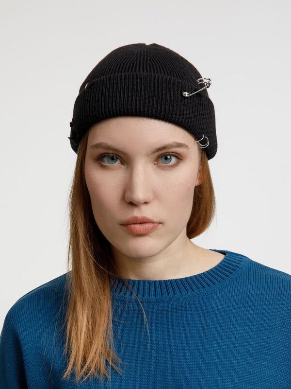 Шапка Pricker, черная арт.20245.30