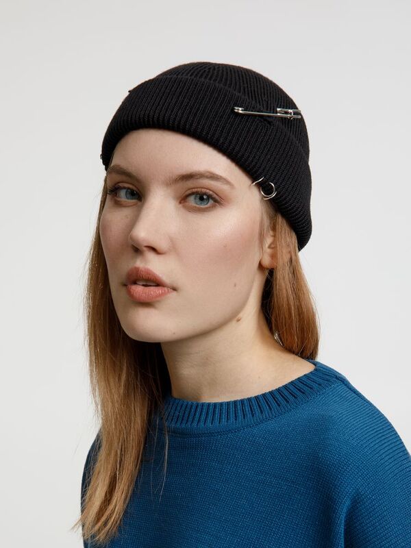 Шапка Pricker, черная арт.20245.30