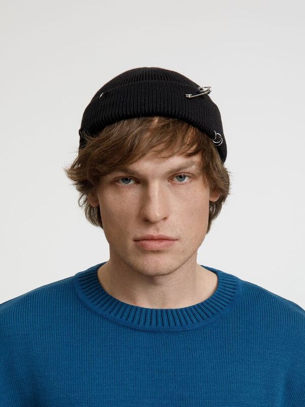 Шапка Pricker, черная арт.20245.30