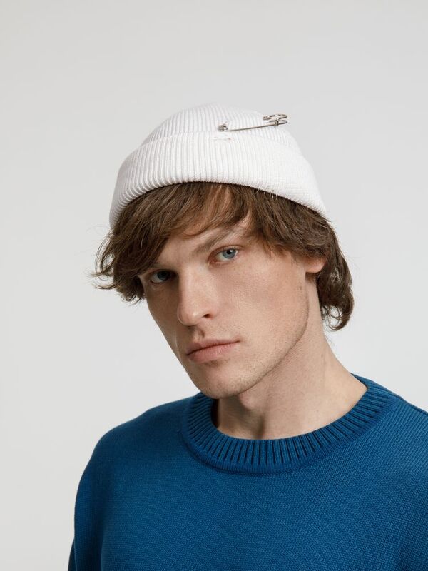 Шапка Pricker, белая арт.20245.60