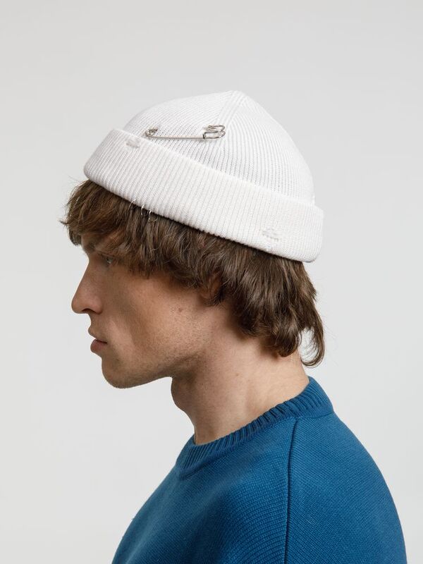 Шапка Pricker, белая арт.20245.60
