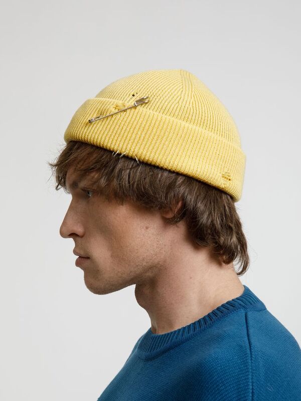 Шапка Pricker, желтая (попкорн) арт.20245.82