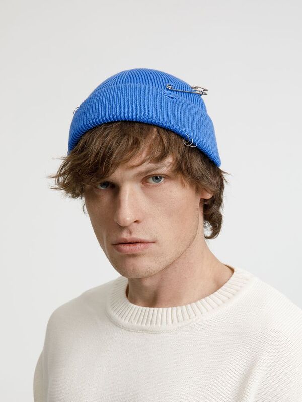 Шапка Pricker, синяя (аква) арт.20245.48
