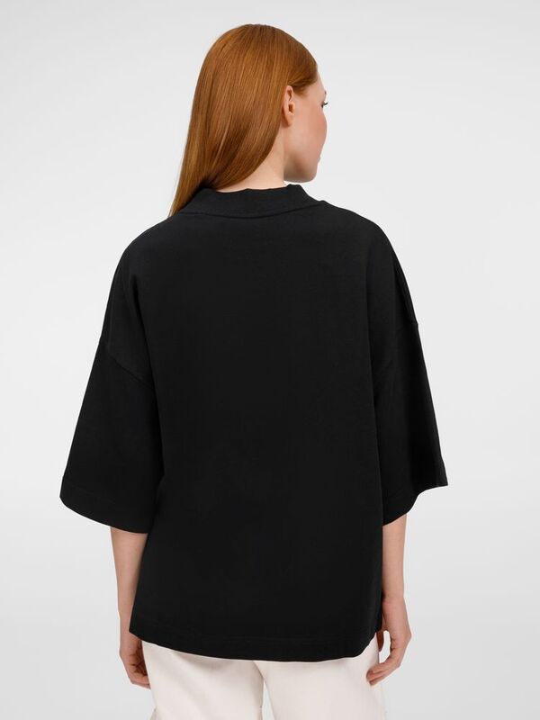 Футболка оверсайз унисекс T9, черная арт.18402.30