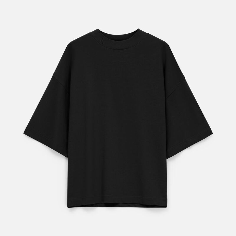 Футболка оверсайз унисекс T9, черная арт.18402.30