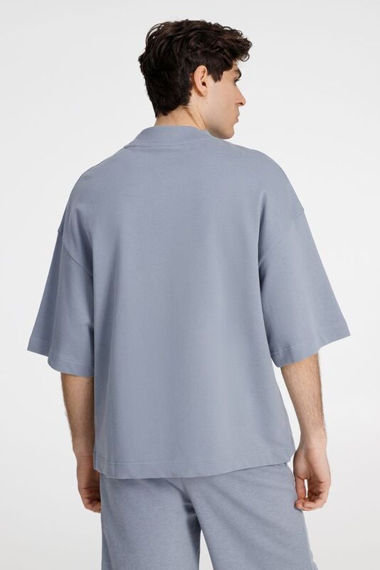 Футболка оверсайз унисекс T9, серая арт.18402.10