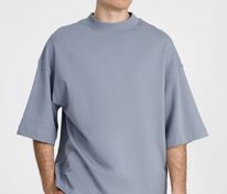 Футболка оверсайз унисекс T9, серая арт.18402.10