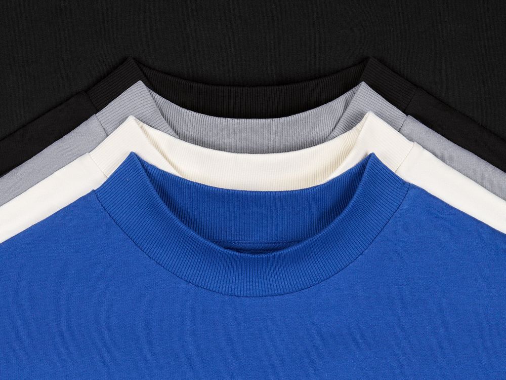 Футболка оверсайз унисекс T9, синяя арт.18402.40