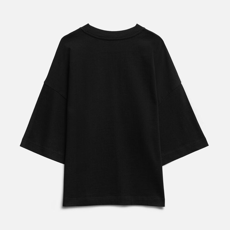 Футболка оверсайз Big Boss, черная арт.18403.30