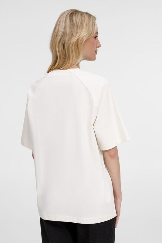 Футболка оверсайз унисекс Avenu, молочно-белая арт.18407.60