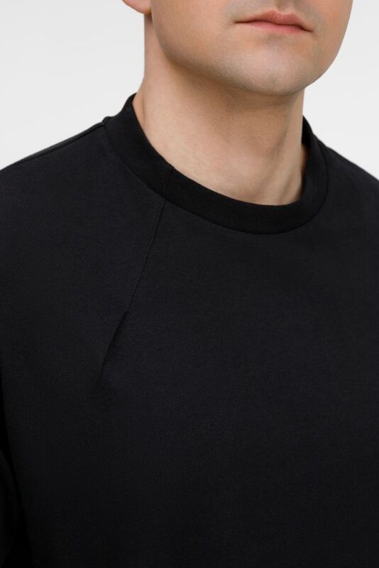 Футболка оверсайз унисекс Sinkopa, черная арт.18408.30