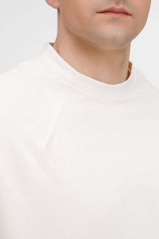 Футболка оверсайз унисекс Sinkopa, молочно-белая арт.18408.60