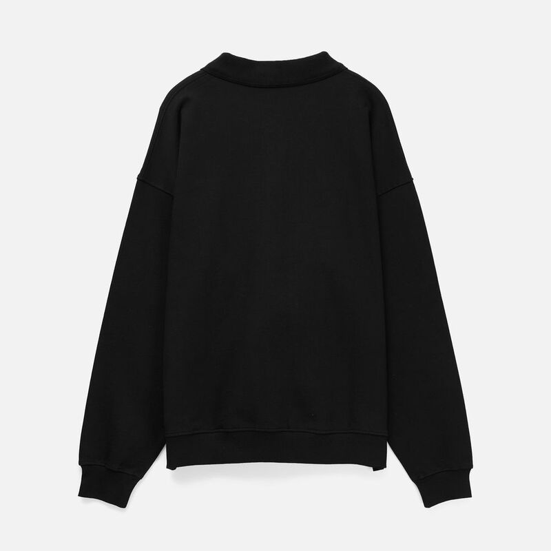 Свитшот оверсайз унисекс S6, черный арт.18409.30