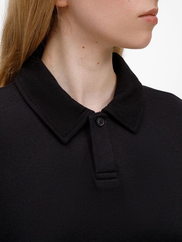 Рубашка поло унисекс Tiimi, черная арт.18410.30