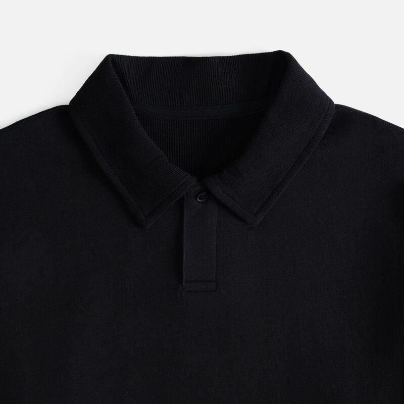 Рубашка поло унисекс Tiimi, черная арт.18410.30