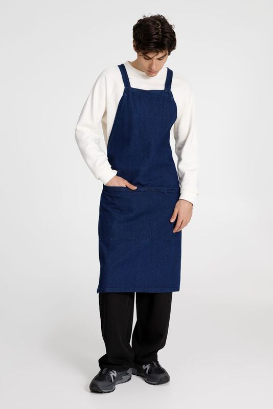Фартук джинсовый E2, синий арт.16826.40