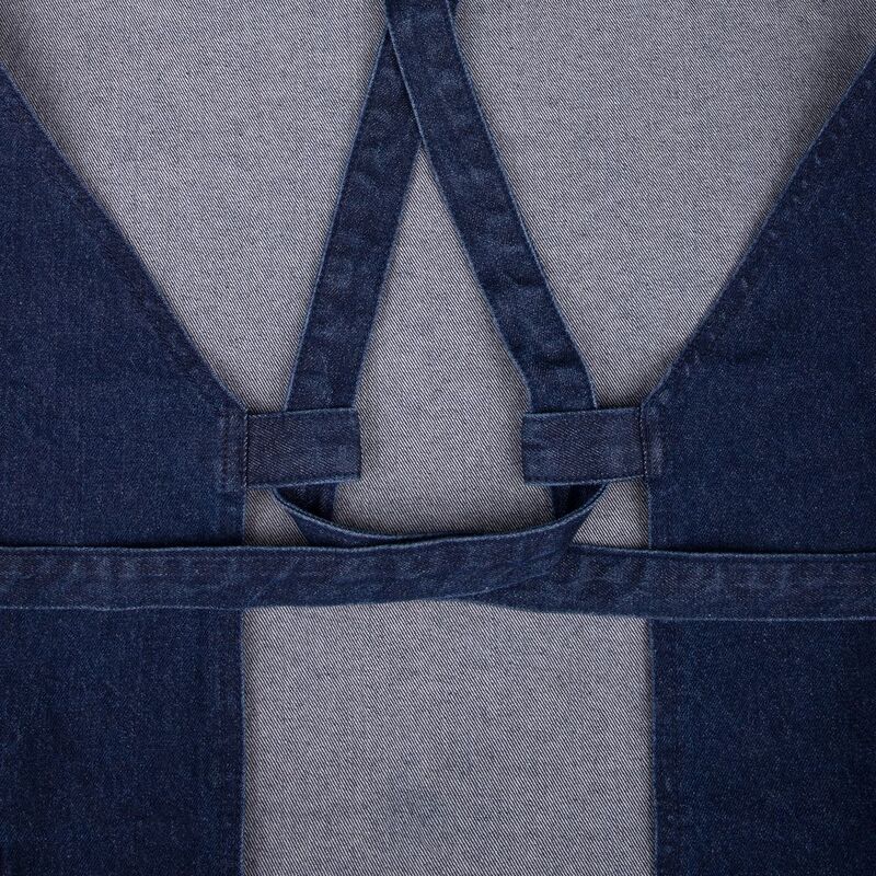 Фартук джинсовый E2, синий арт.16826.40