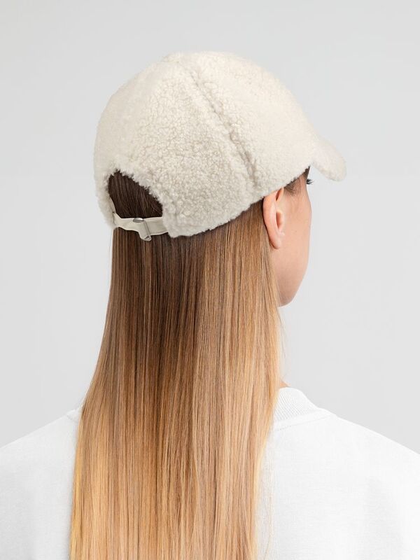 Бейсболка Oblako, утепленная, молочно-белая арт.16834.60