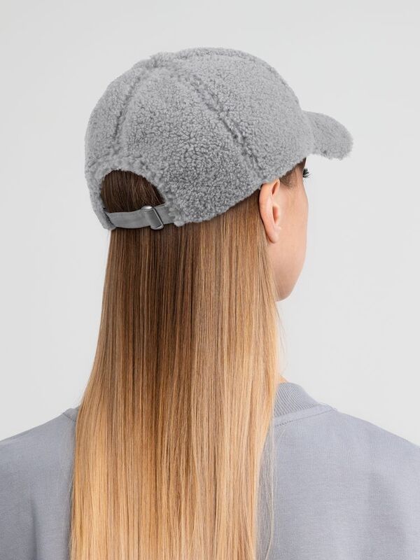 Бейсболка Oblako, утепленная, серая арт.16834.10