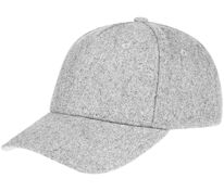 Бейсболка Woolridge, серый меланж арт.16884.11