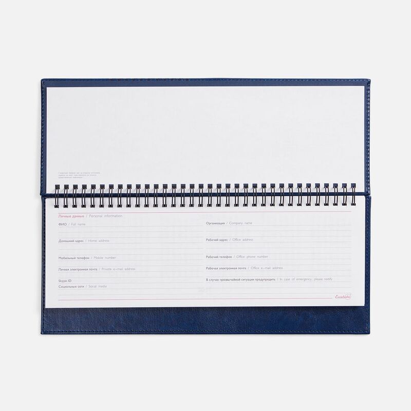 Планинг Faro, датированный, синий арт.18294.40