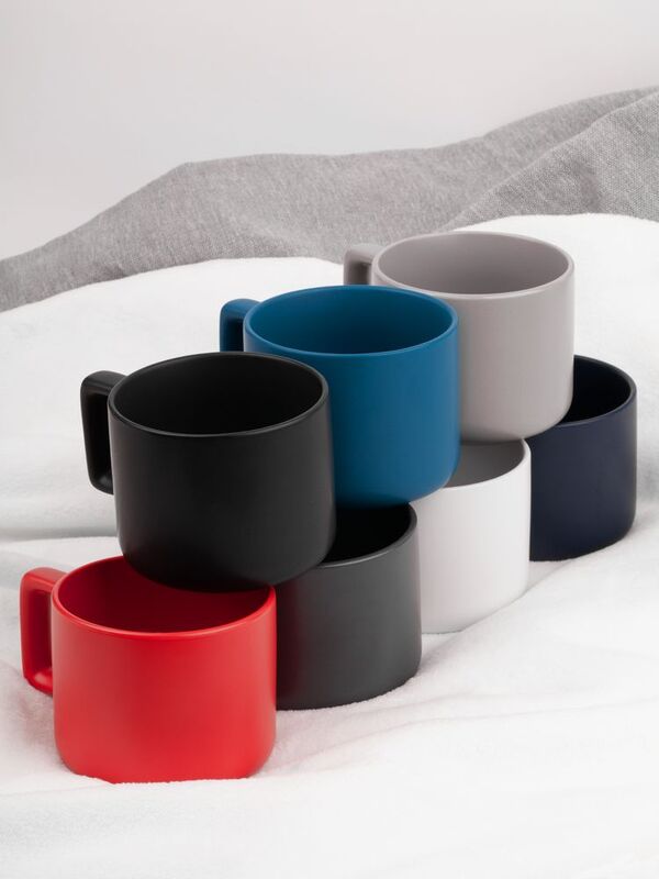 Чашка Jumbo в коробке матовая, красная арт.31114.50